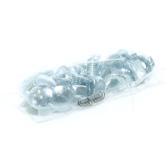Flachrundschraube M6 × 12 mm mit Flanschmutter, verzinkt  Neu OVP